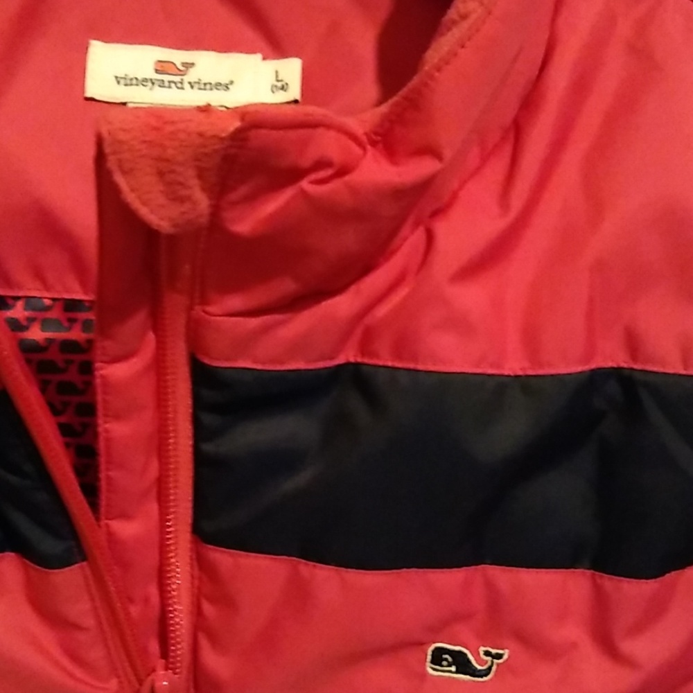 Vineyard vines vest girls large size 14 - Picture 2 of 4